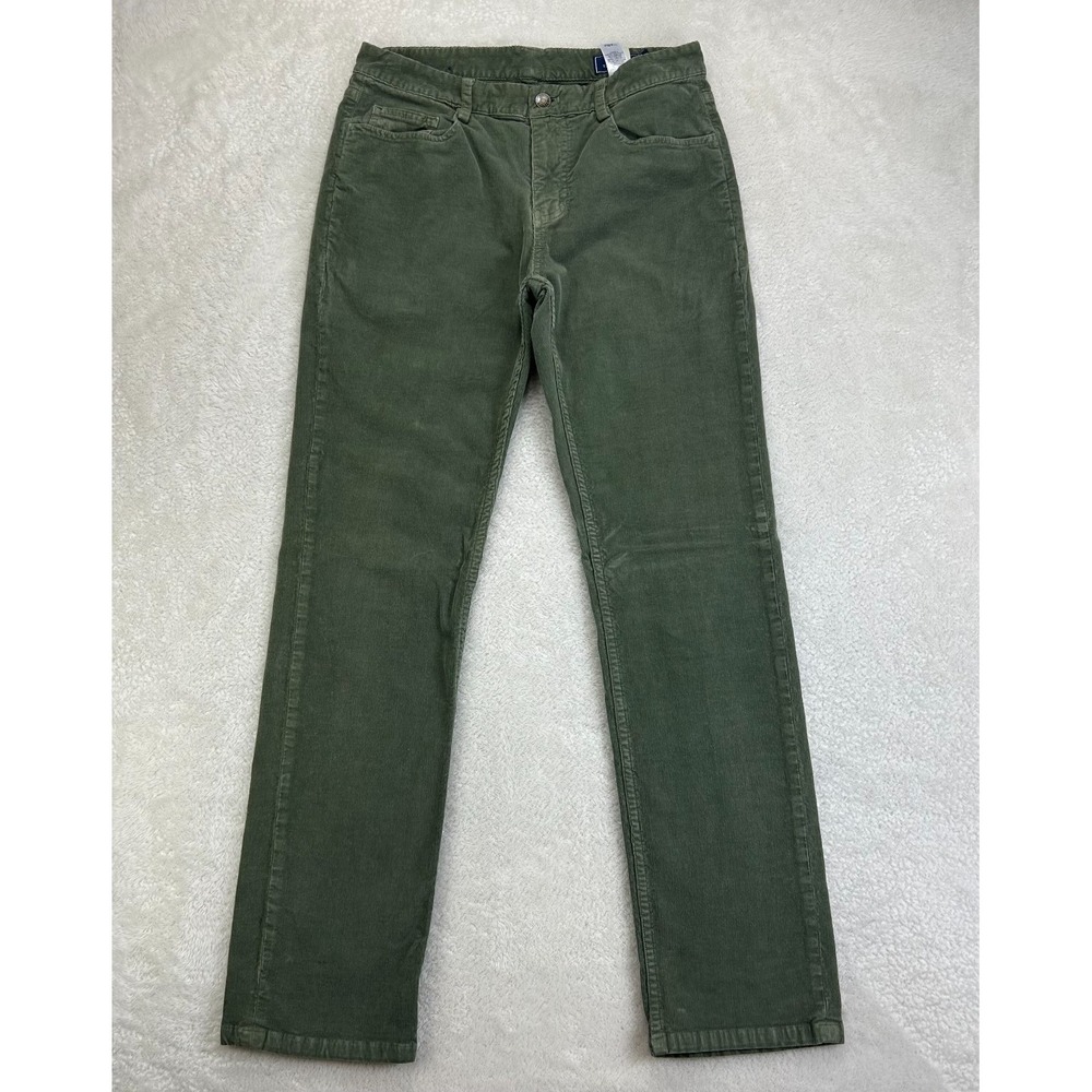 Vineyard Vines Corduroy‎ Pants Mens 30x32 Olive Green 5 Pocket Straight Leg